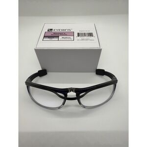 Eyewris Folding Reading Glasses WR2.1 with Case Womens Medium Black Fade
